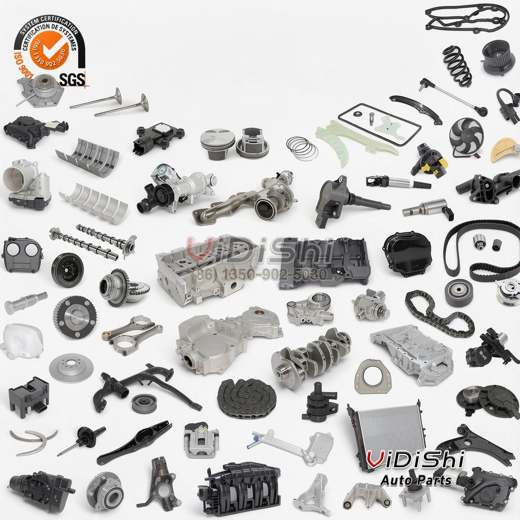 EA888 Timing Chain Kit with Tensioner overview view, Raceorly reference specification