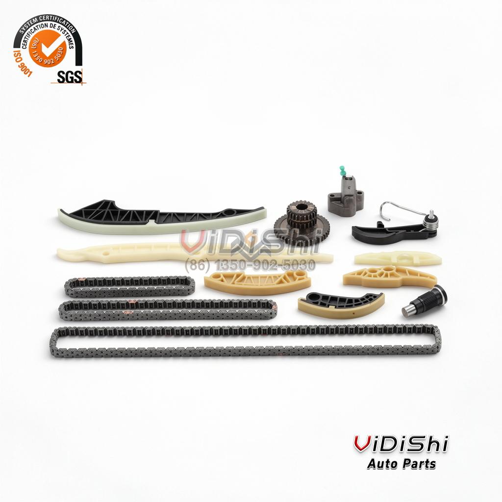 EA888 Gen3 13-Piece Timing Chain Kit overview view, MANER reference specification