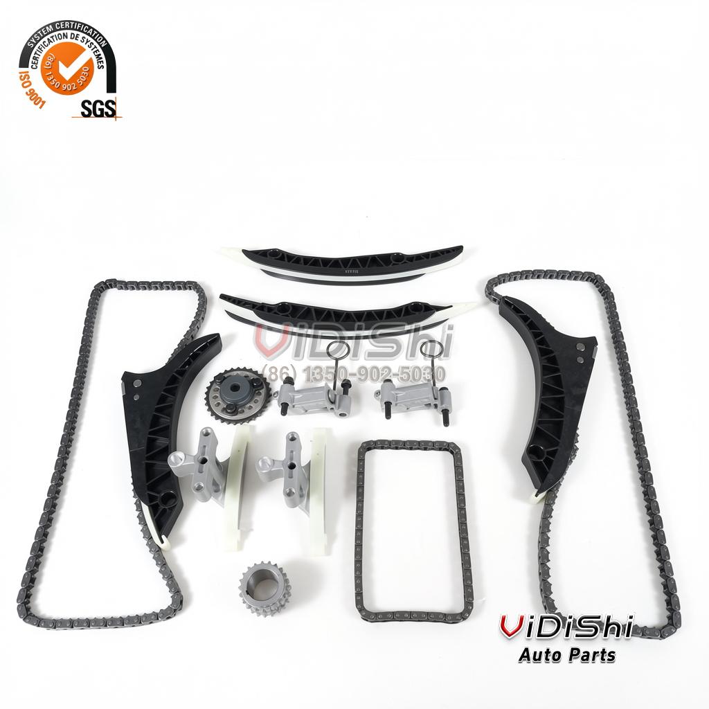 N63 4.4T V8 Oil-Pump Chain overview view, BMW reference specification