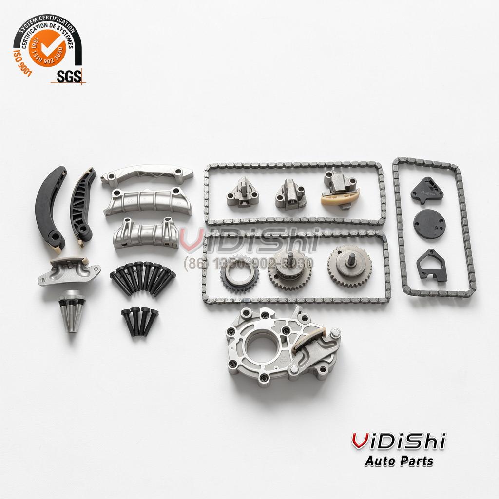 Universal Engine Timing Chain Kit overview view, INA reference specification
