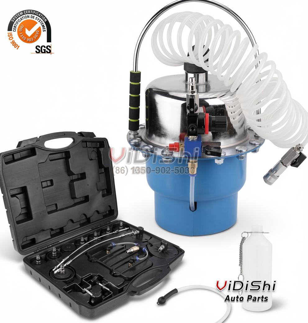 All Products 9 Open case showing the moulded tray that holds the hose and adapters
