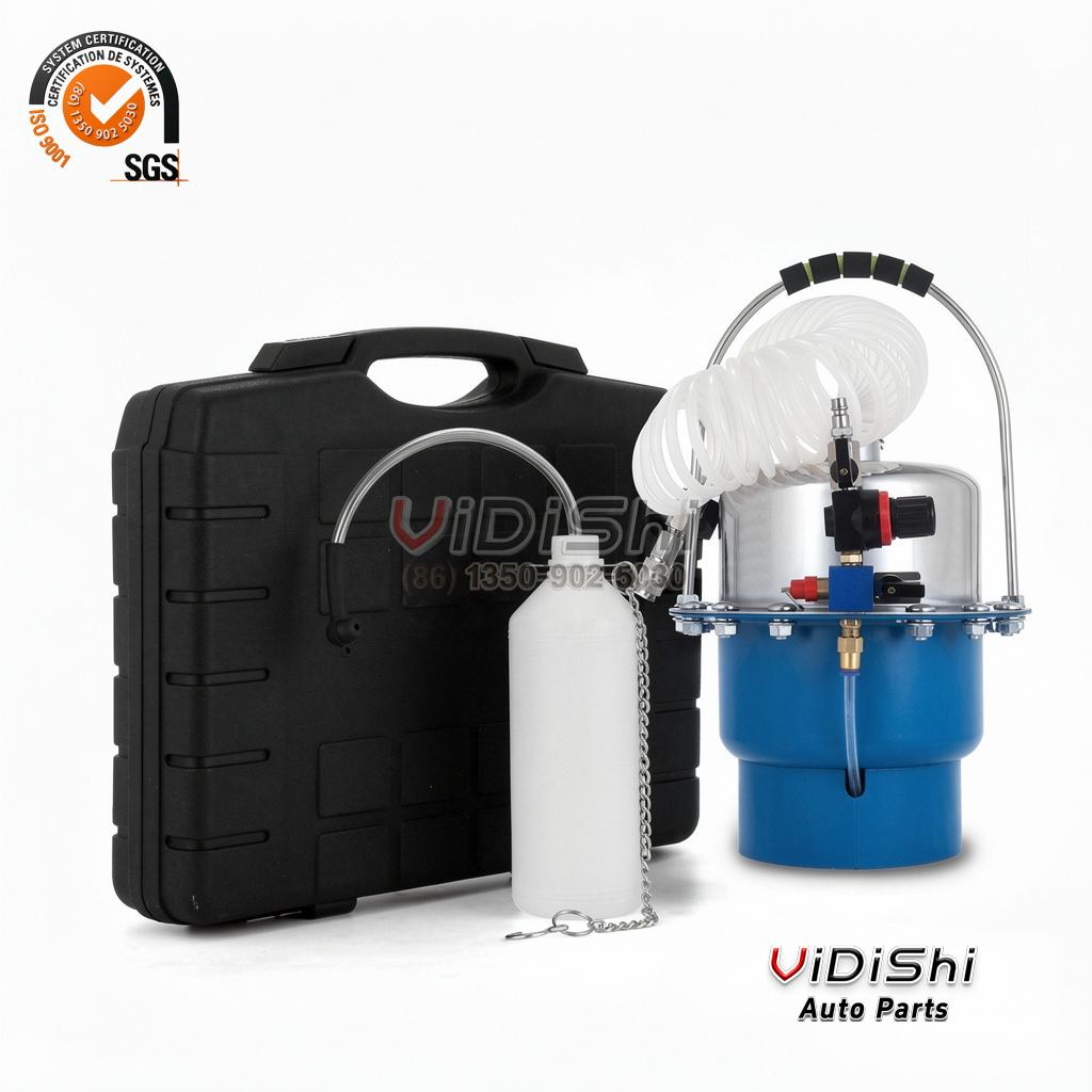 All Products 8 Bleeder unit standing next to the closed hard case