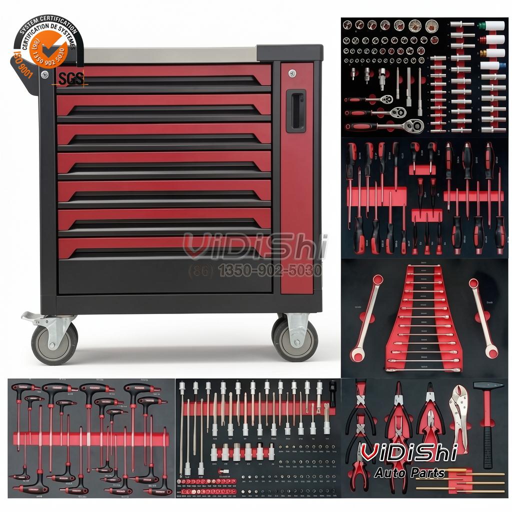All Products 9 The cabinet beside the laid-out trays showing how the sets stack