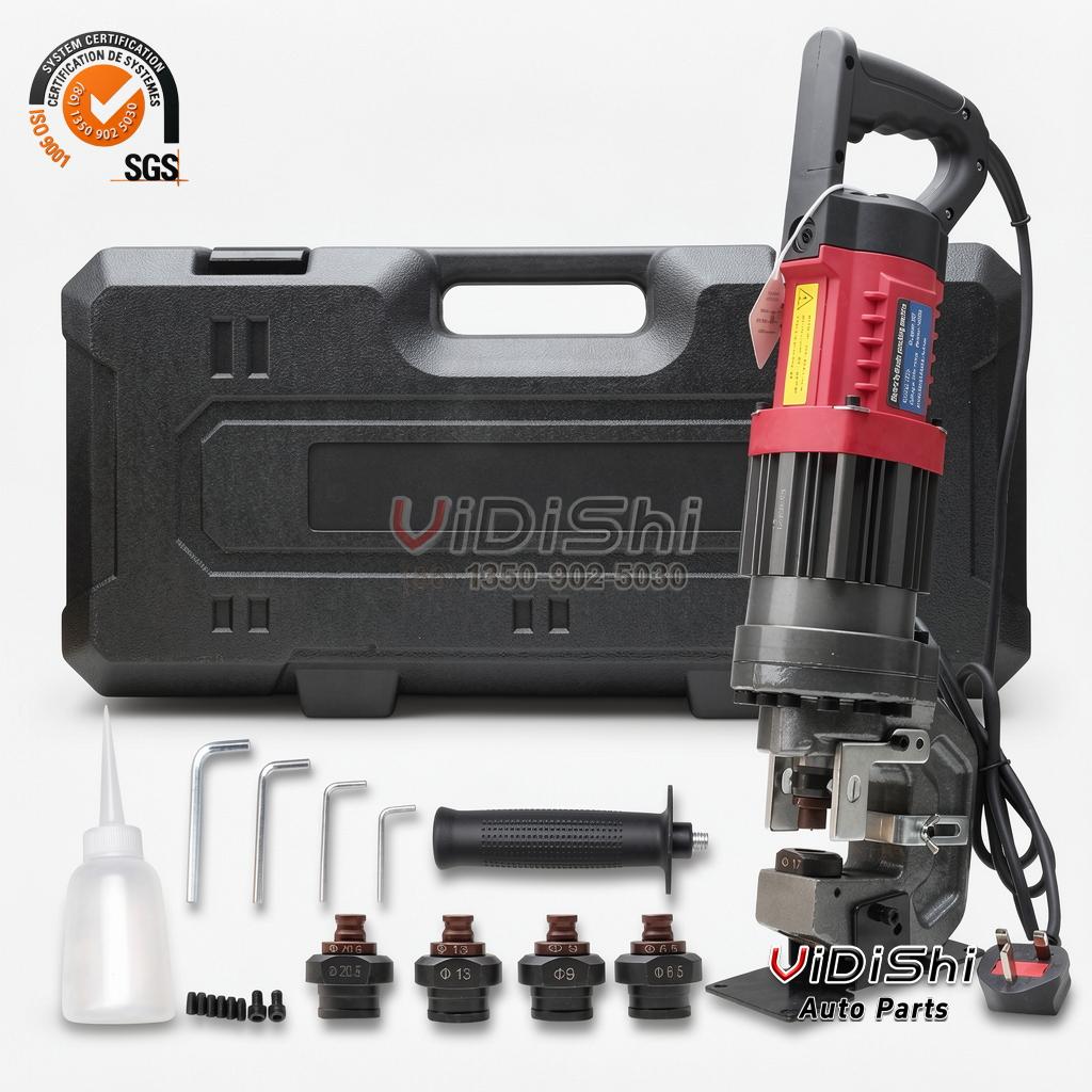 All Products 10 Kit layout with the unit, case, dies, hex keys, grease and bottle
