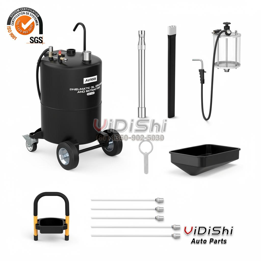 All Products 8 Accessory layout with the tank, catch pan, wands, hoses and trolley