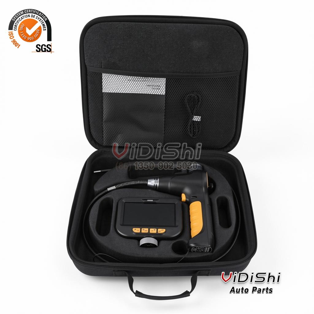 All Products 9 Open zip case with the unit, cable and documentation inside