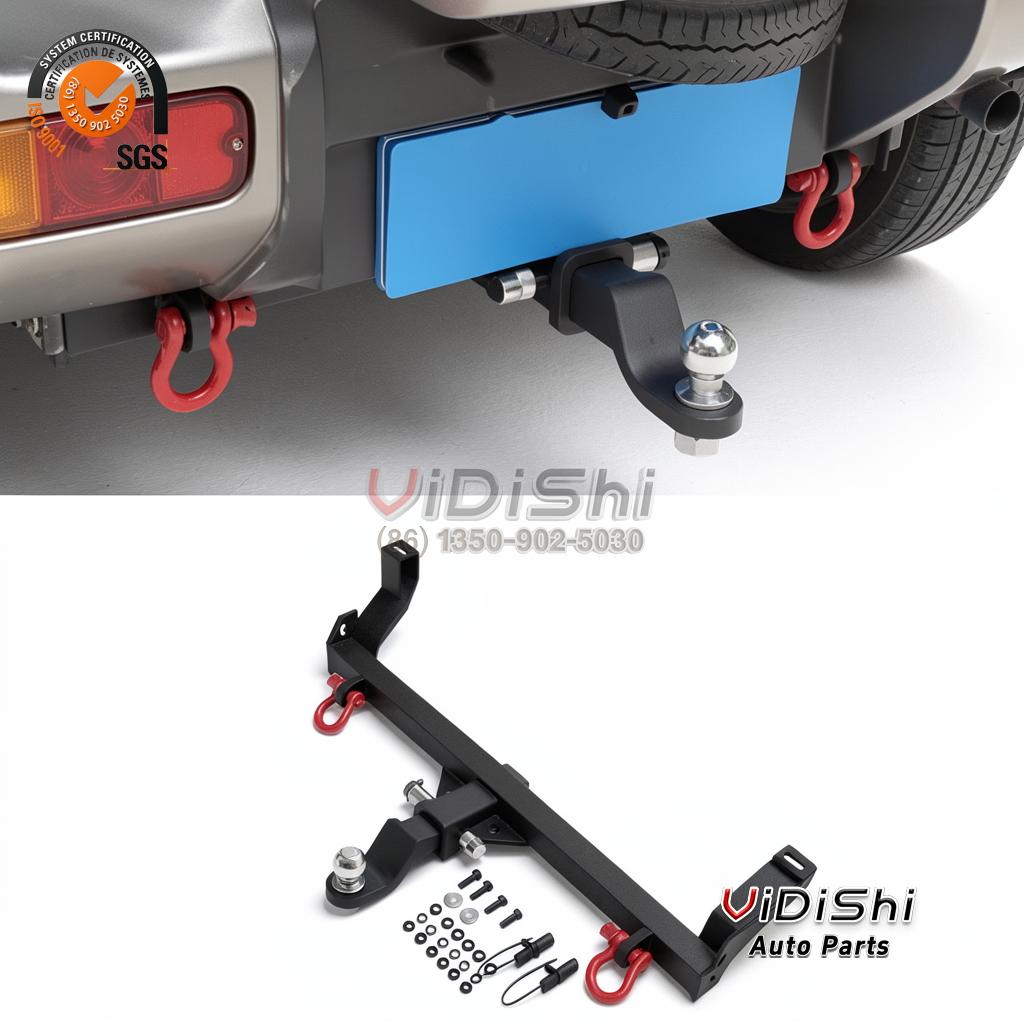 trailer receiver hitch lock tow bar full unit