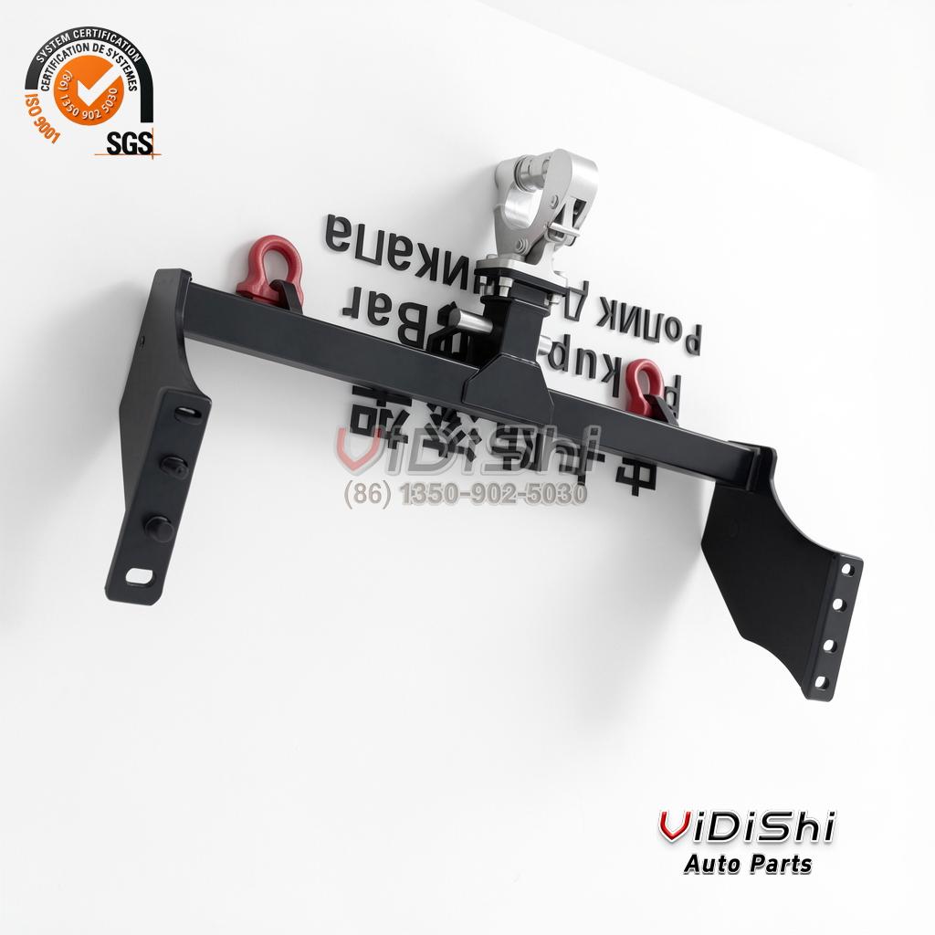 front tow hook hitch bar fitted toyota