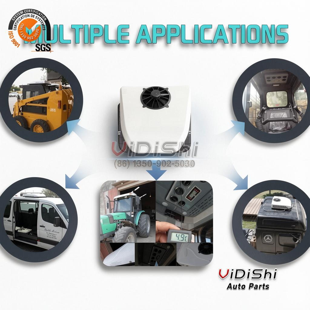 All Products 11 AC.161.128 24V Truck Rooftop Parking Air Conditioner 2000 W wholesale / bulk