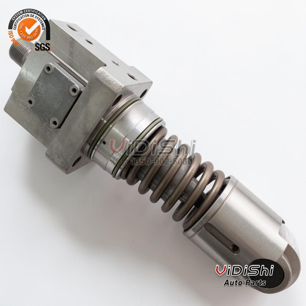 All Products 9 A B416810387 unit pump with the threaded inlet upper left, the coiled return spring along the body and the roller shoe right
