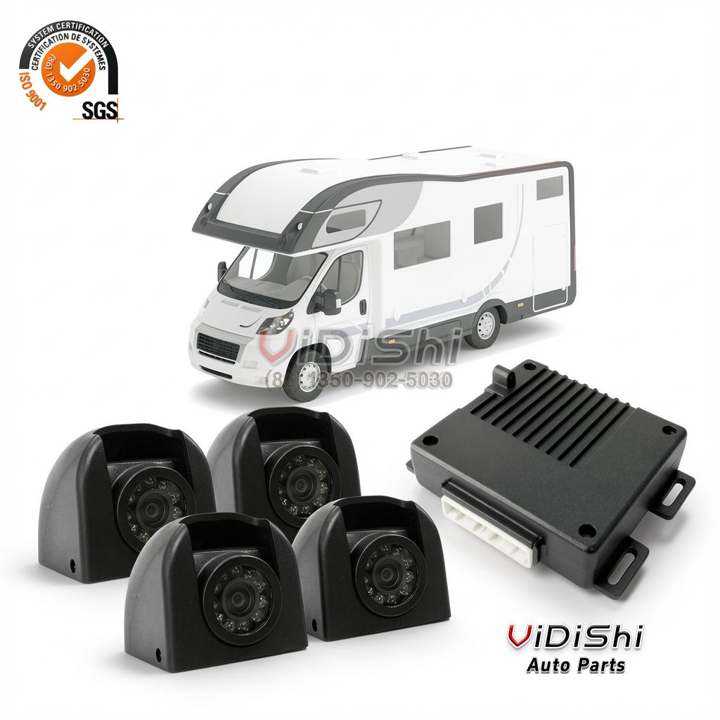 All Products 8 Candid 3D AVM 360 Surround View Monitor System for Truck and Bus installation