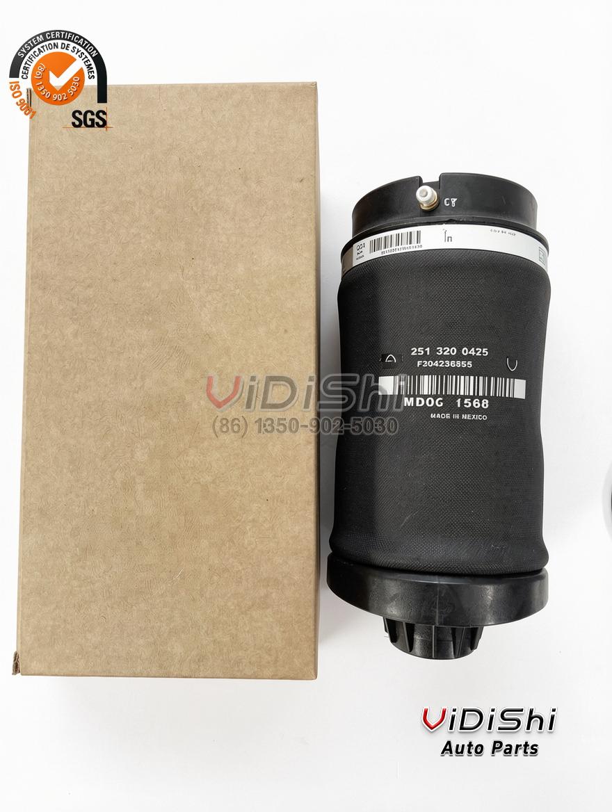 Air Spring Load Support Rear W251V251 for towing and hauling trucks 3 Vidishi Auto Air Spring installed view