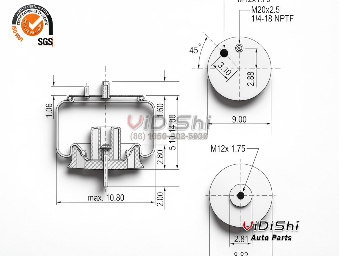 Vidishi Auto Air Spring front view
