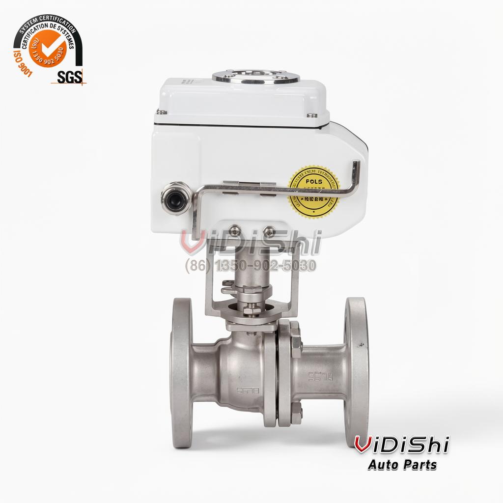 Vidishi Auto Ball Valve front view