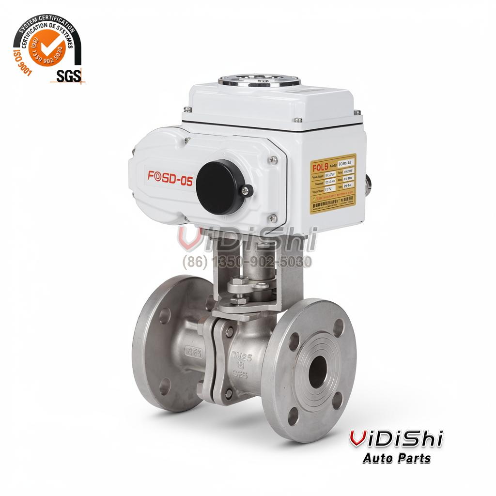 Ball Valve Series AP-1RRIC for oil and gas pipelines 3 Vidishi Auto Ball Valve installed view