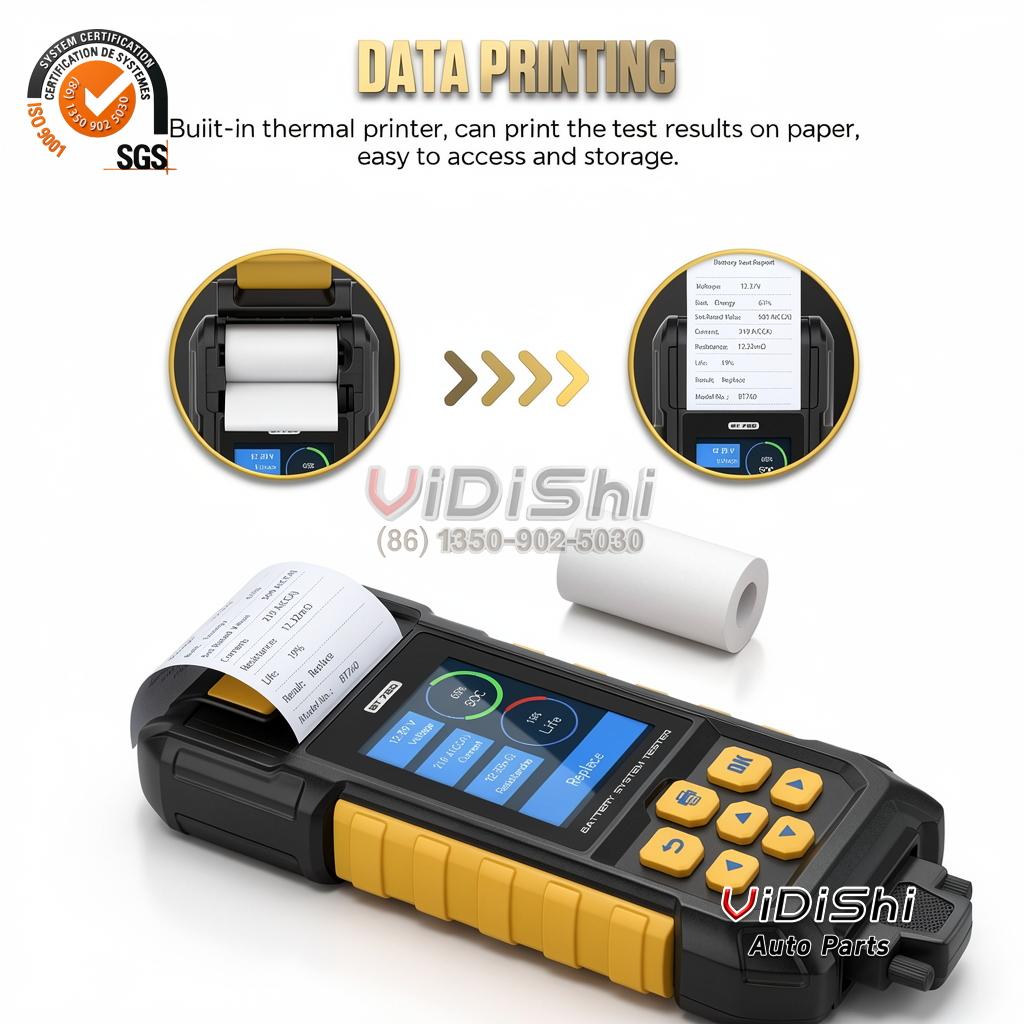 All Products 10 Battery Tester BT760-1 detail view