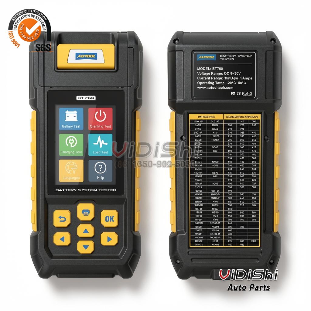 Battery Tester BT760-1 front view