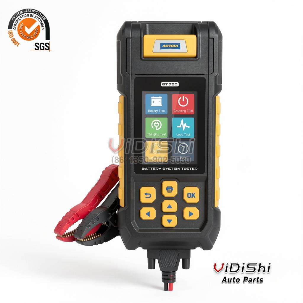 All Products 9 Battery Tester BT760-1 installed view