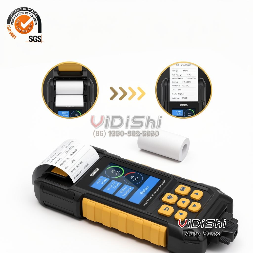 All Products 9 Battery Tester Bt760 detail view