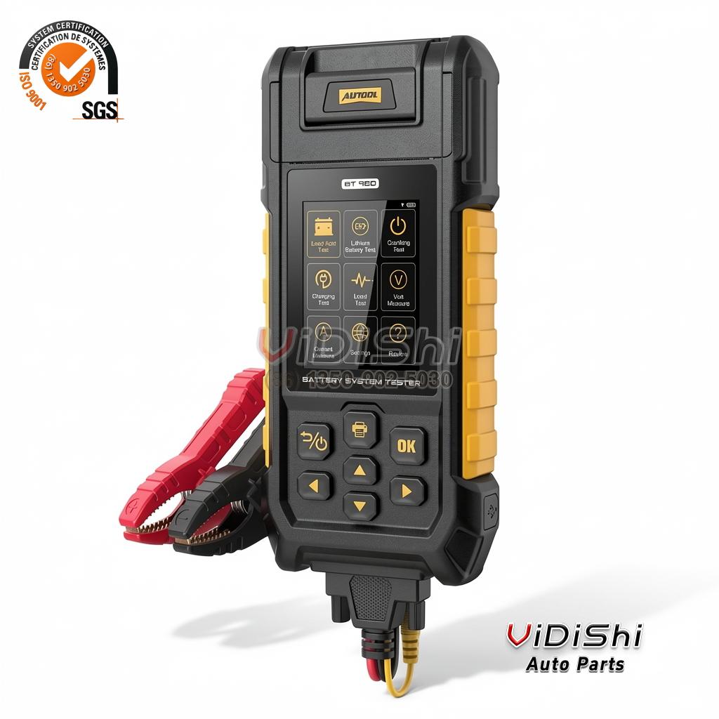 All Products 8 Battery Tester Bt960-1 installed view