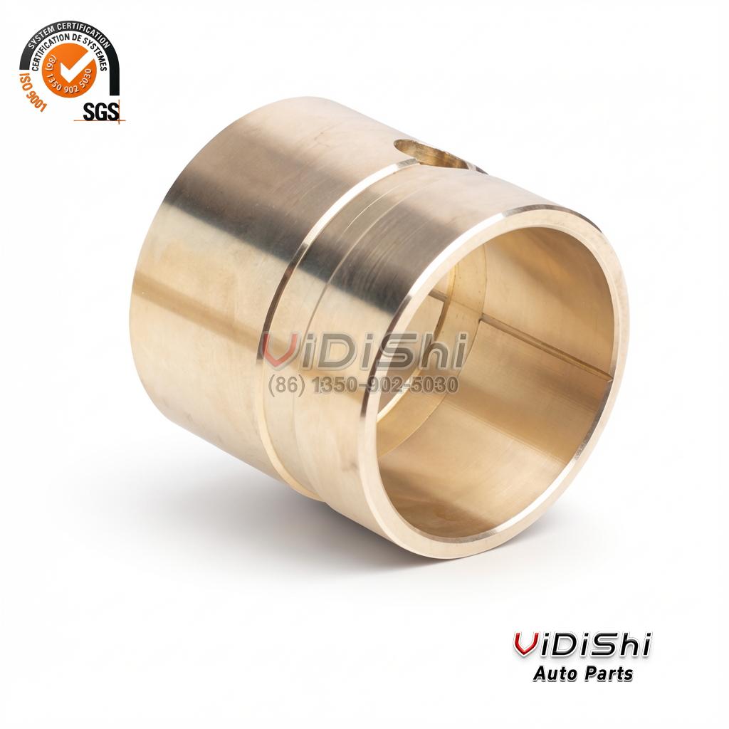 HTB-1 High Tensile Brass Copper Alloy BU-499 4851435 Bush Sleeves SAE430B Sliding Bearings — front view