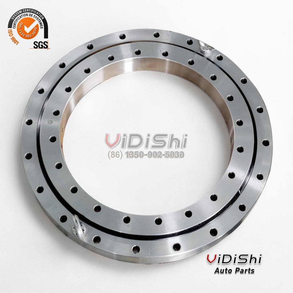 Compact Size Wind Power Generation HSB.30.820 Single Row Four-point Ball Slew Ring Bearing — front view