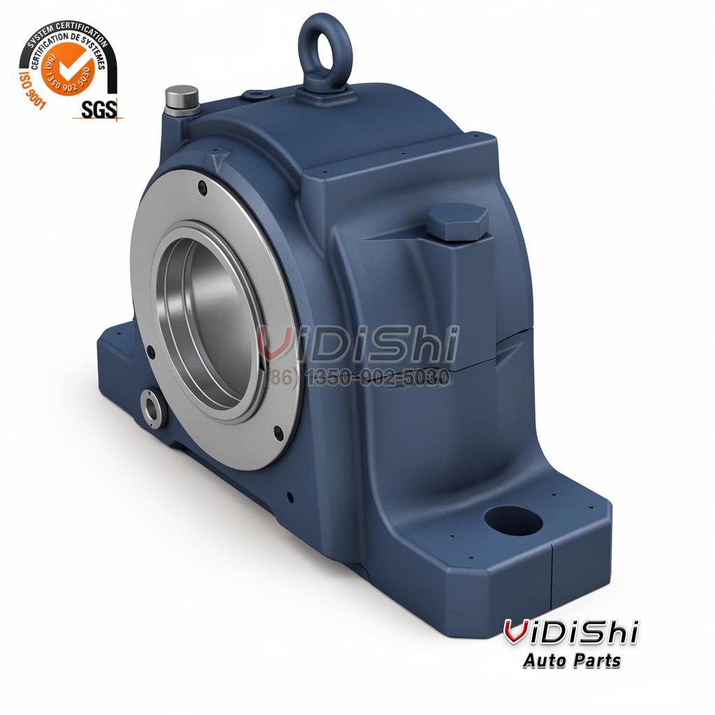 High Performance SNL Plummer Block Bearing Split Pillow Block Bearings Housings Set SNL 528 — front view