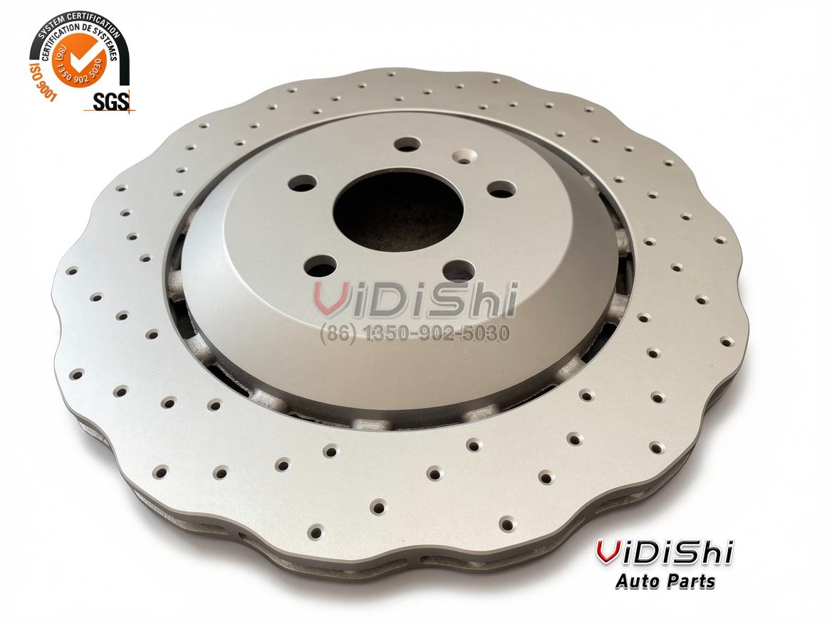 Brake Disc 4H0615601H front view