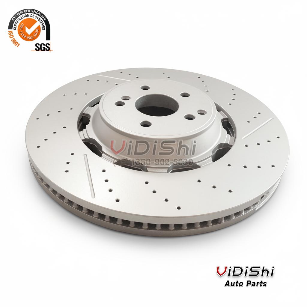 Brake Disc A2224212612 front view