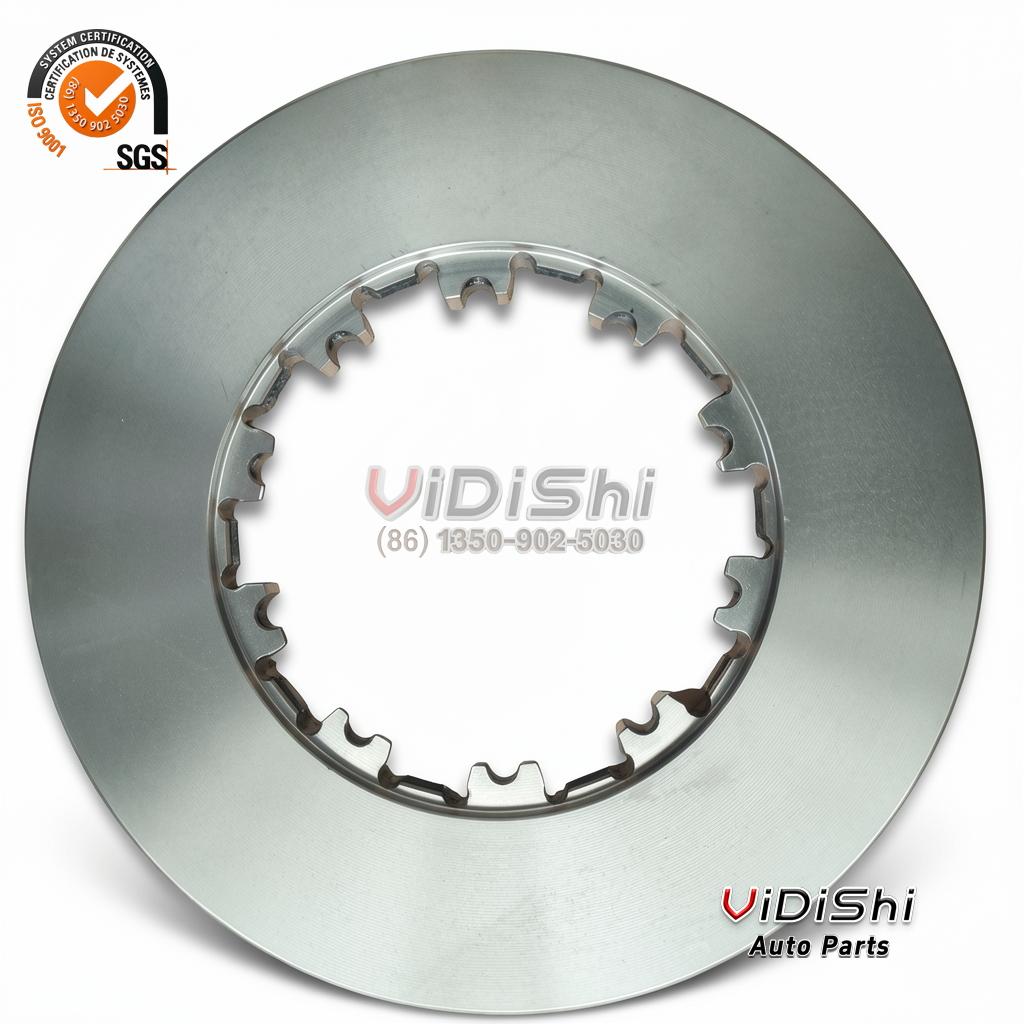 OE Replacement Brake Disc Rotor Air 1387439 for DAF 6 Brake Disc 1387439 pair view