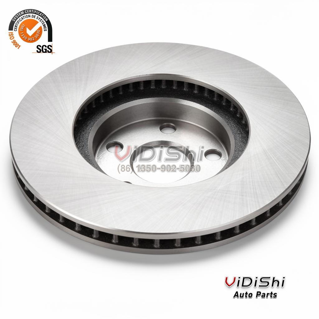 Vented Cooling Brake Disc Auto BD-08ODK for Audi 5 Brake Disc BD-08ODK packaging view