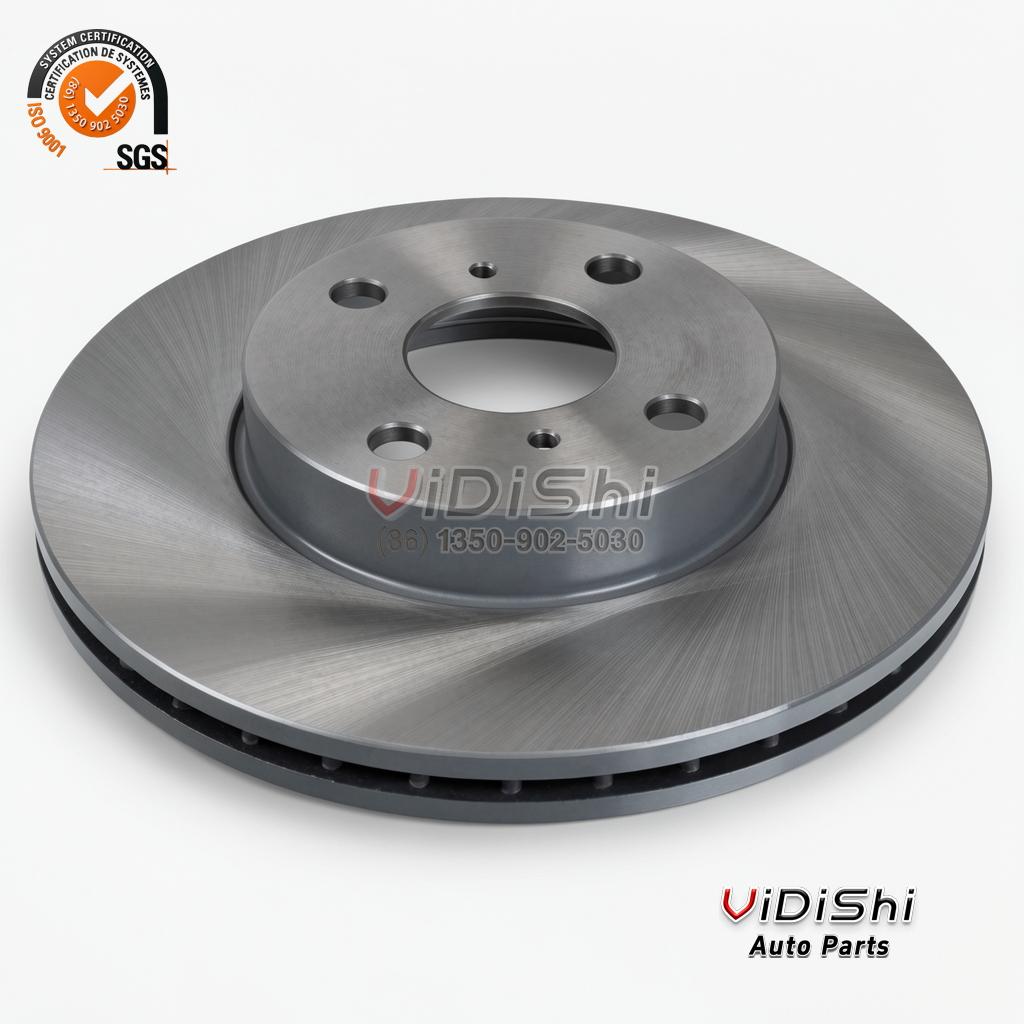 Vented Cooling Brake Disc Auto BD-08ODK for Audi 6 Brake Disc BD-08ODK pair view