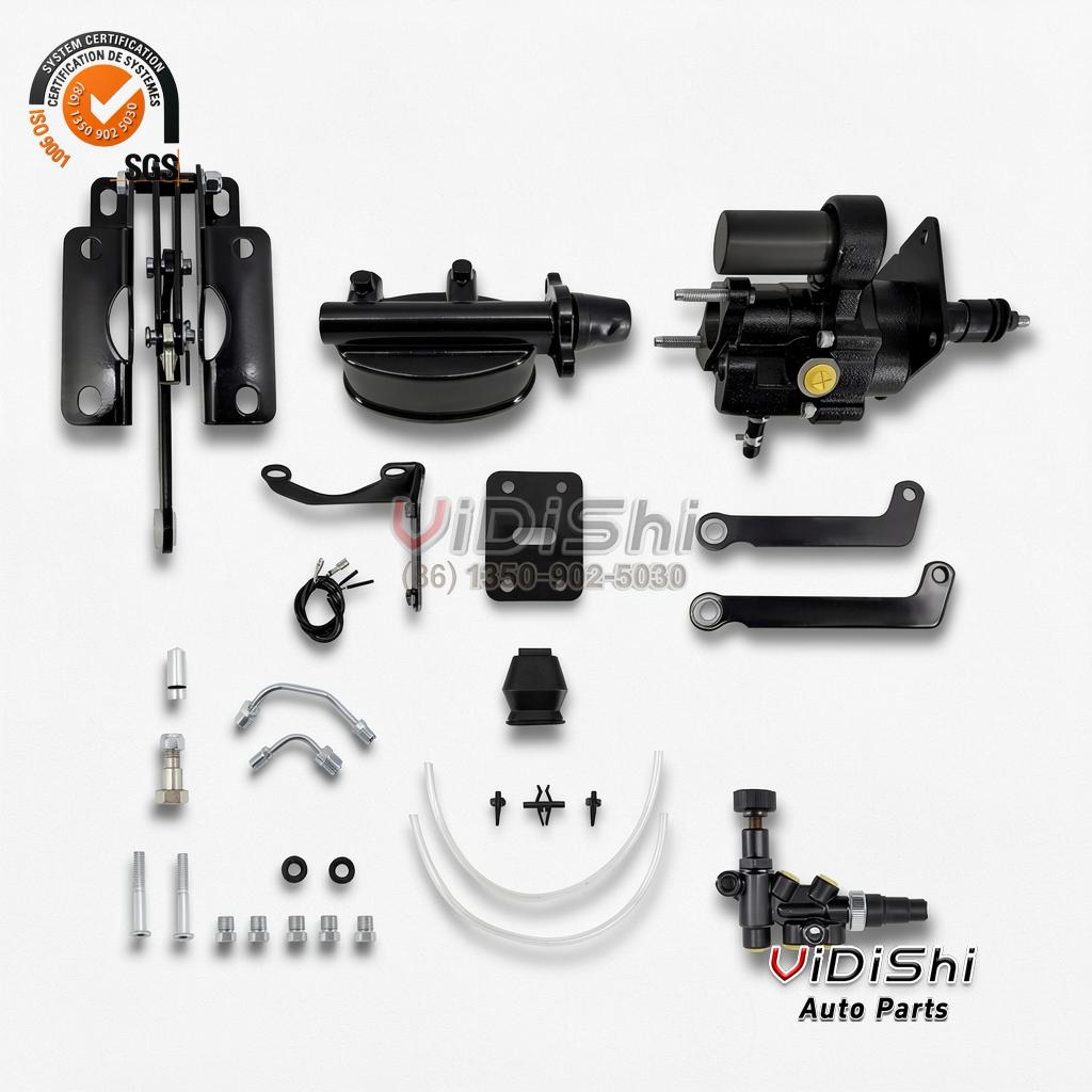 Brake Master Cylinder Hydro Boost for Mopar A, B, E body street rod 5 Vidishi Auto Brake Master Cylinder packaging view