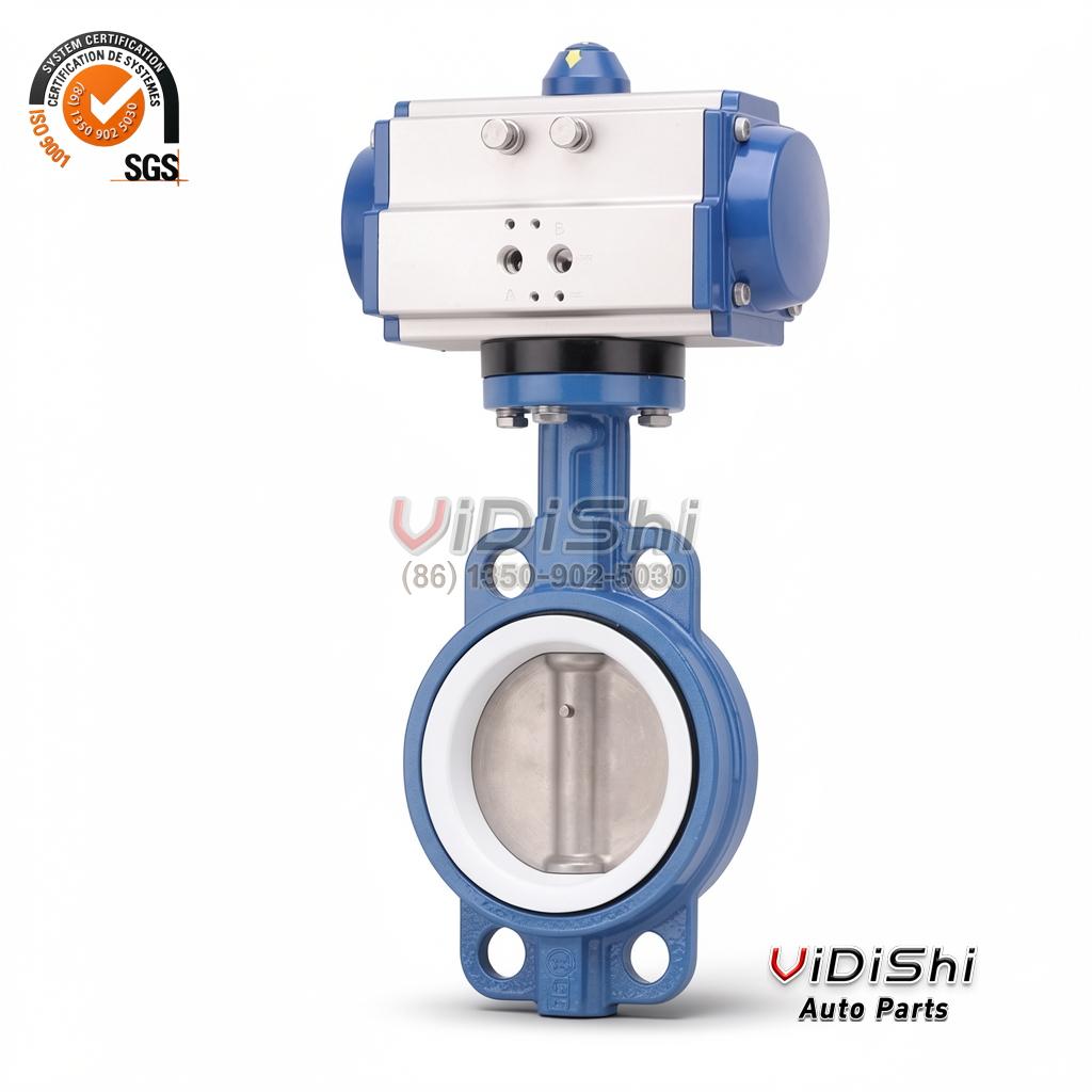Butterfly Valve Pneumatic BV-G75GJ for cement and powder handling 5 Vidishi Auto Butterfly Valve packaging view