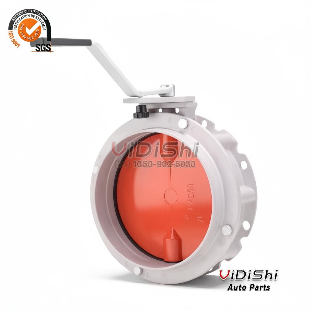 Vidishi Auto Butterfly Valve front view