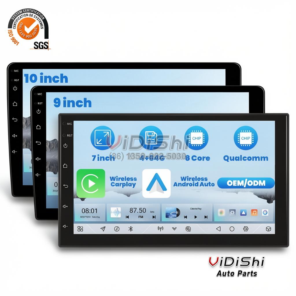 Car DVD Player A4136 front view
