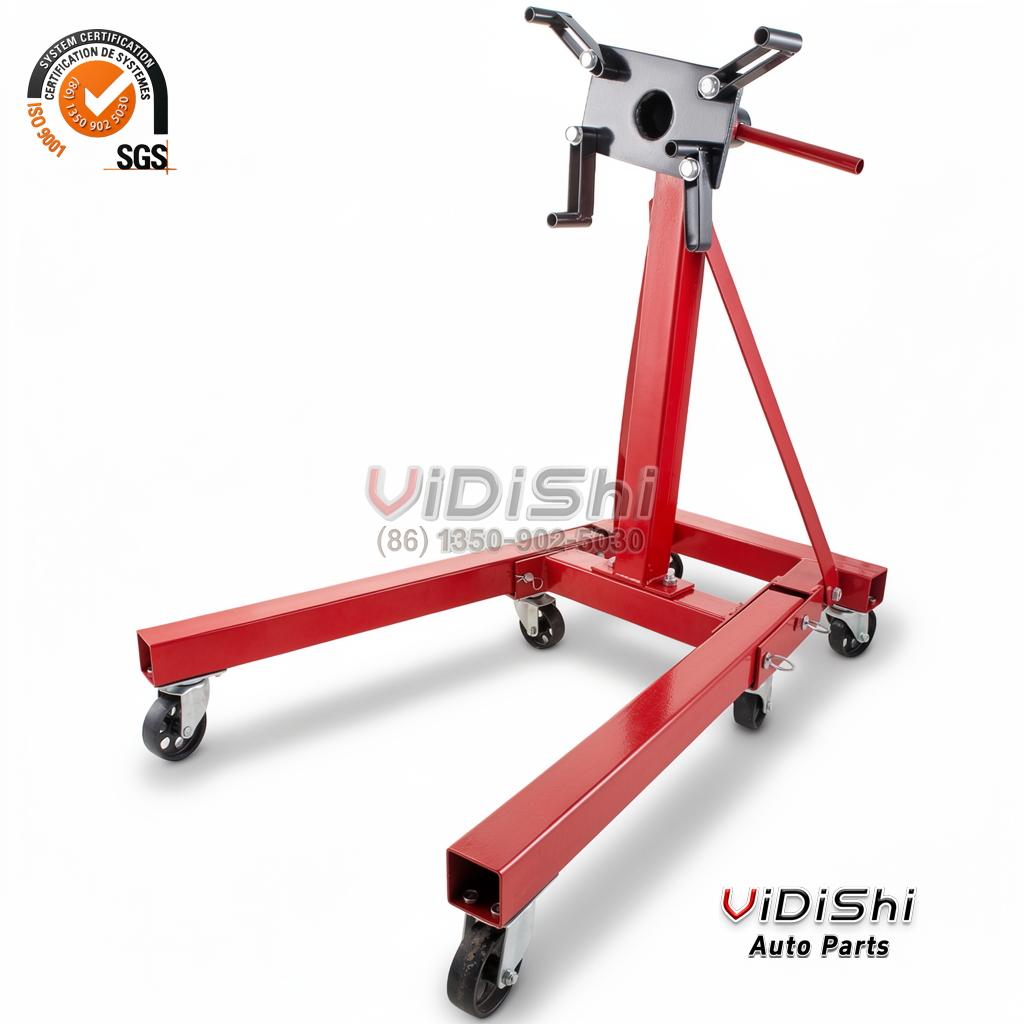 All Products 10 2000 Lb Engine Stand | Folding Motor Hoist Dolly Mover Auto Repair Rebuild Jack gallery view