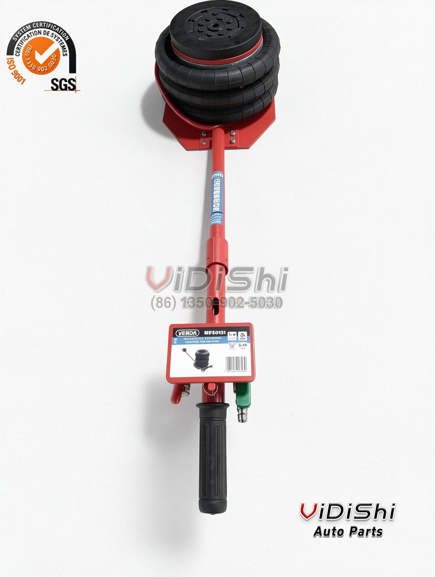3.5 Ton Pneumatic High Quality Folding Handle Car Air Jack front view