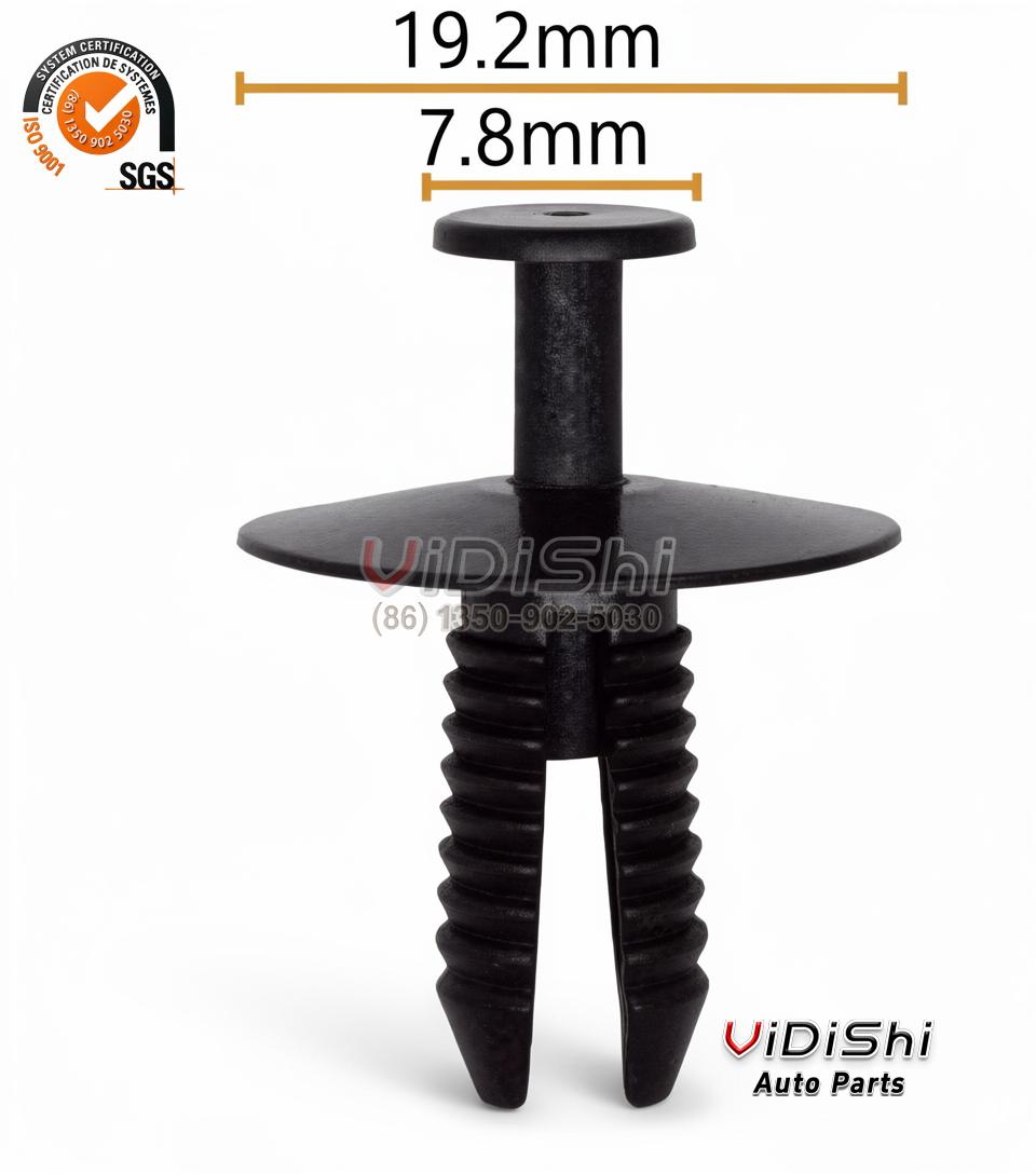 Clip Retainer Wholesale Stock QGC-A031 for fender liners 4 Vidishi Auto Clip Retainer detail view