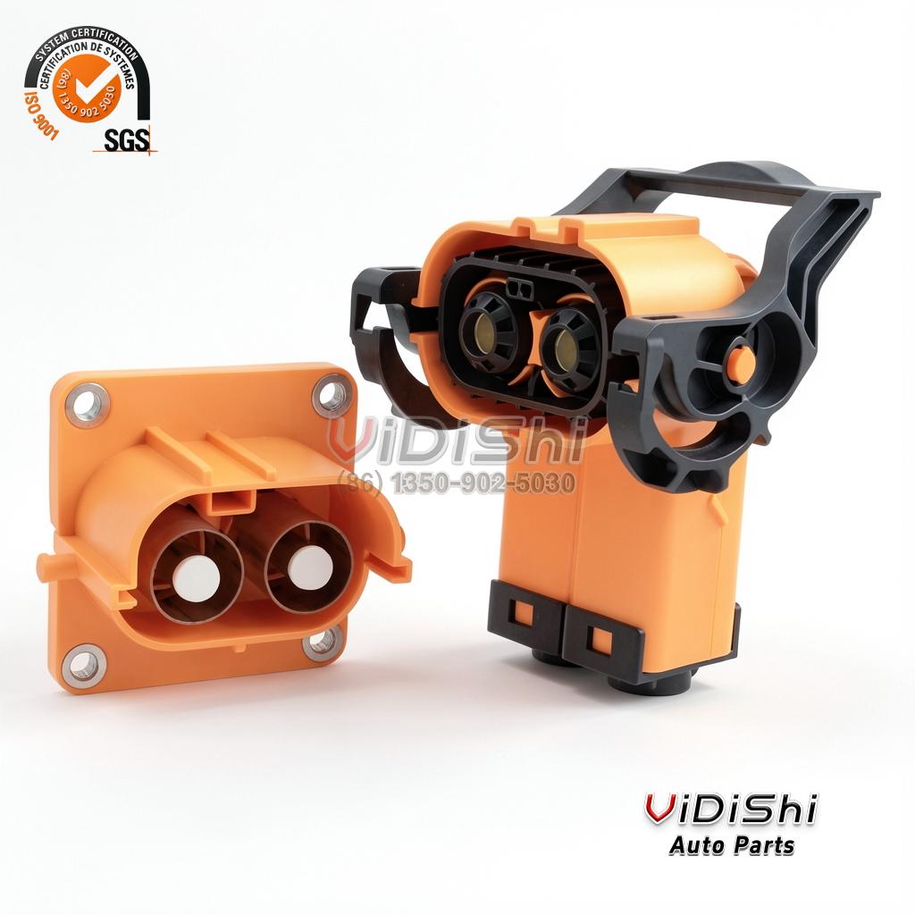 Connector HVIL Series Plastic AP-P22VK for energy storage systems 6 Vidishi Auto Connector pair view