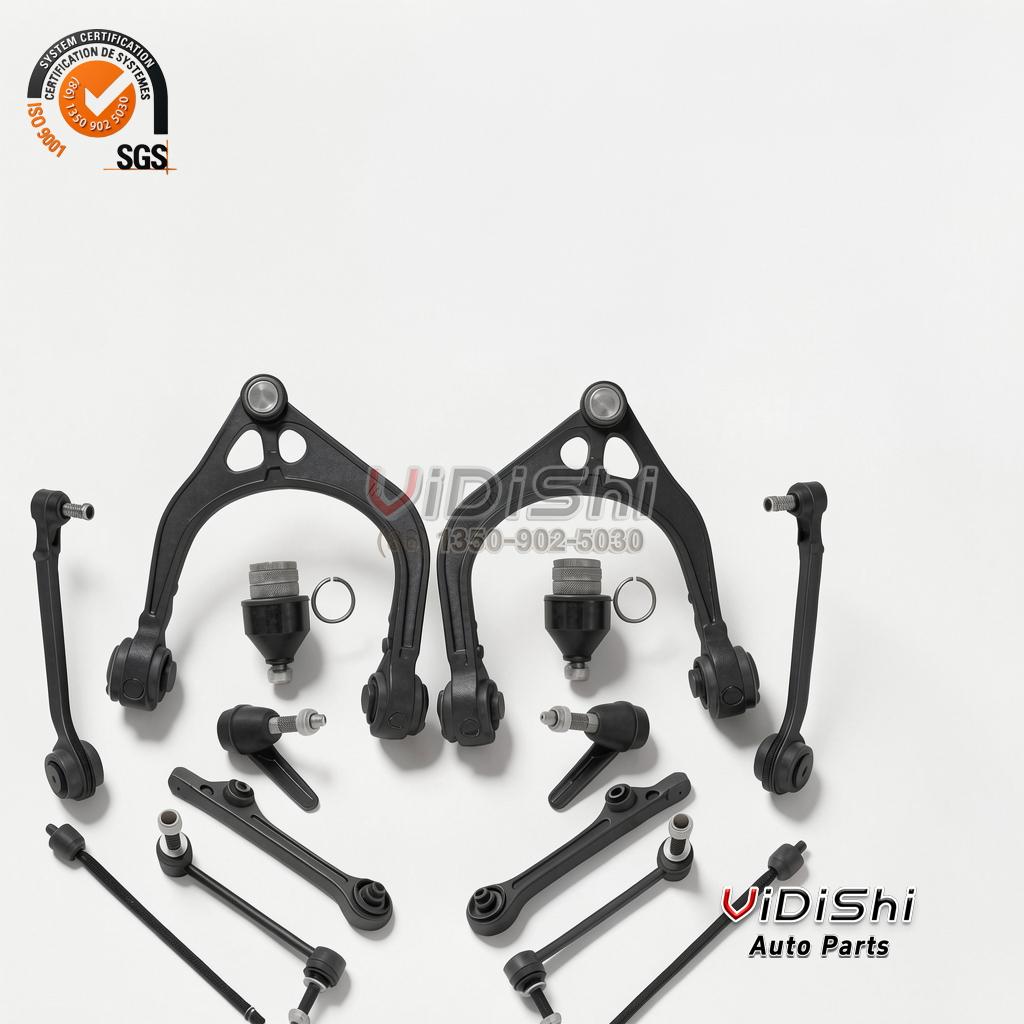 68045131AE Control Arm Chassis Kit 68159271AA 4670509AF 4782716AA Auto Parts for Dodge Challenger Charger Chrysler 300c front view