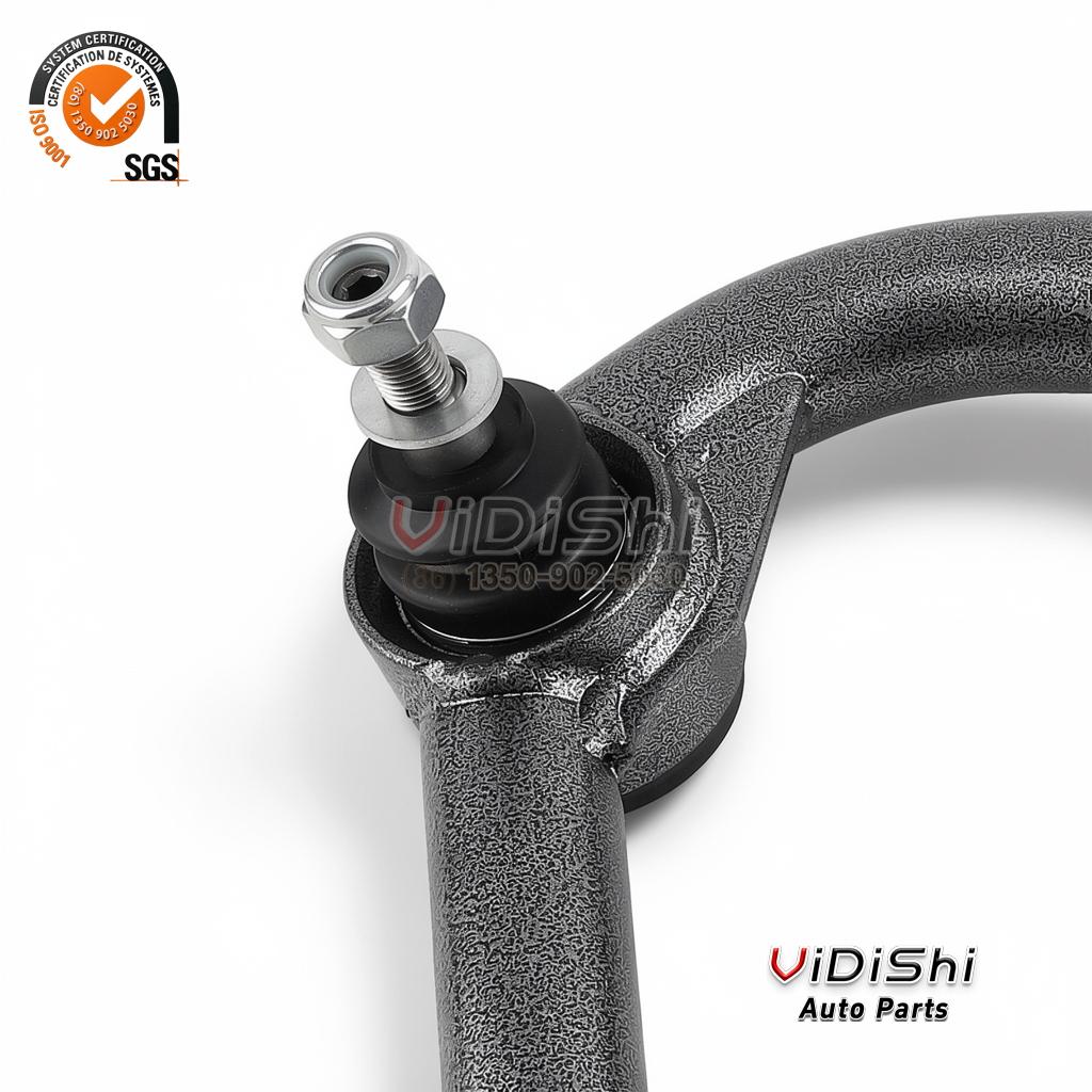 MaXpeedingrods Steel Ball Joint Front Upper Control Arm for F-150 4WD 2-4" Lifted 2004-2020 Vehicles Powder-Coated Finish front view
