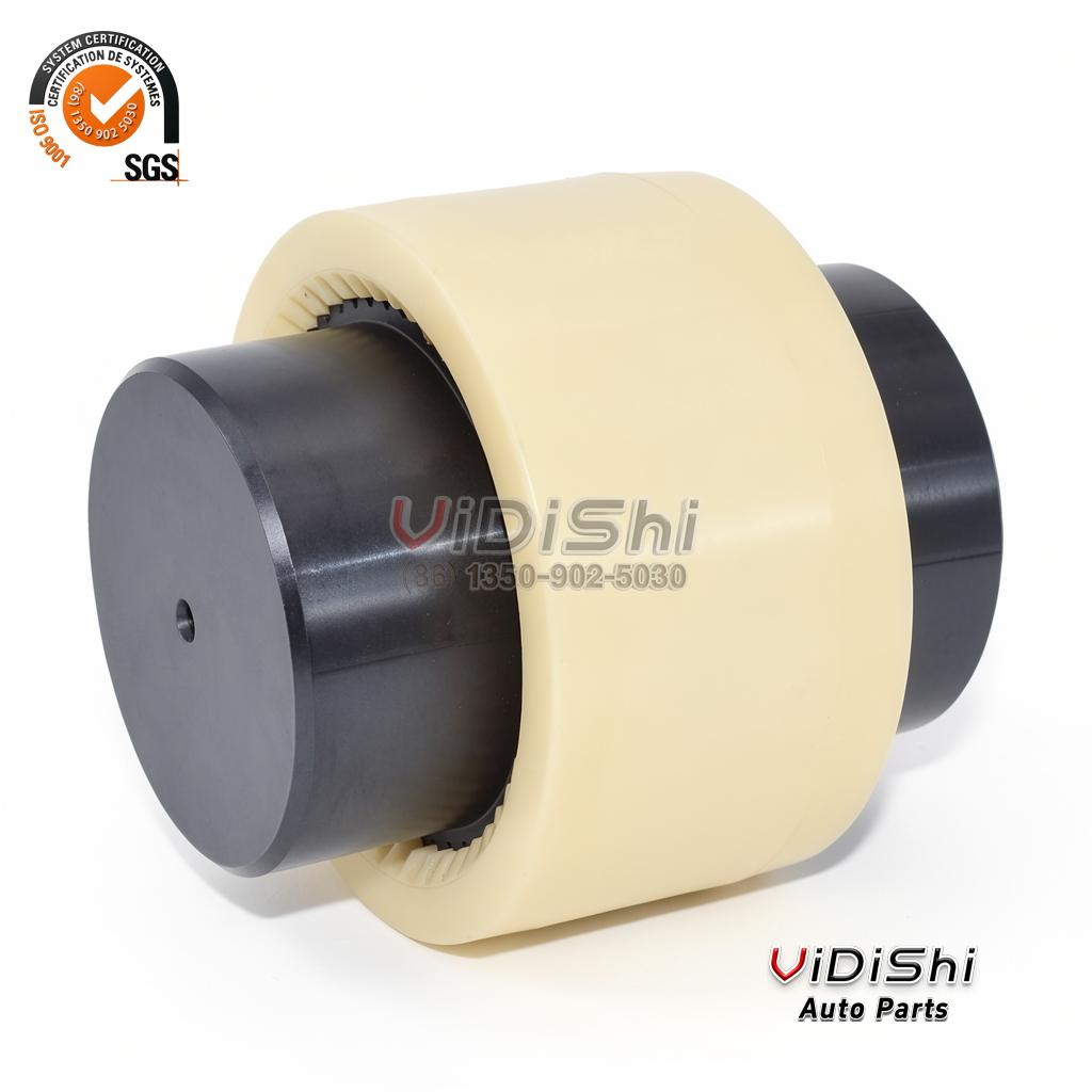 AP-XP448 Coupling Manufacturer Nylon Sleeve for industrial drives 3 Vidishi Auto Coupling installed view