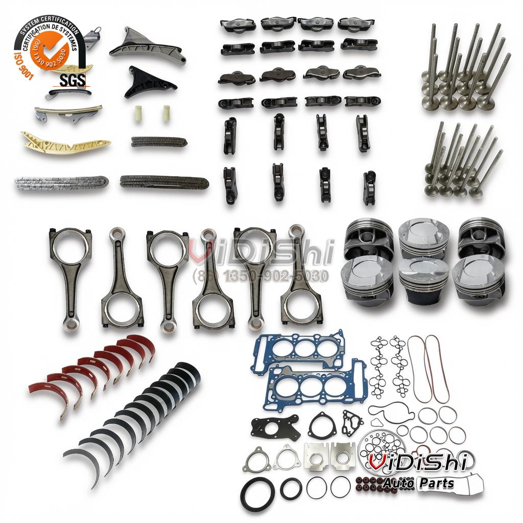 All Products 9 EA839 Engine Overhaul Rebuild Kit for Porsche VW Audi A6 S4 S5 B9 3.0 TFSI Timing Crankshaft Bearing Connecting Rod Bearing gallery view
