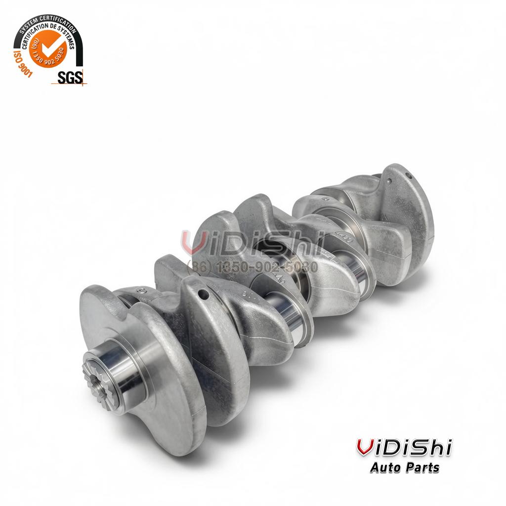 RACEORLY 06K105101G 06L105101D Forged Steel Crankshaft for VW Audi EA888 Gen3 2.0T CNC CHH CJX B9 S3 Q5 front view