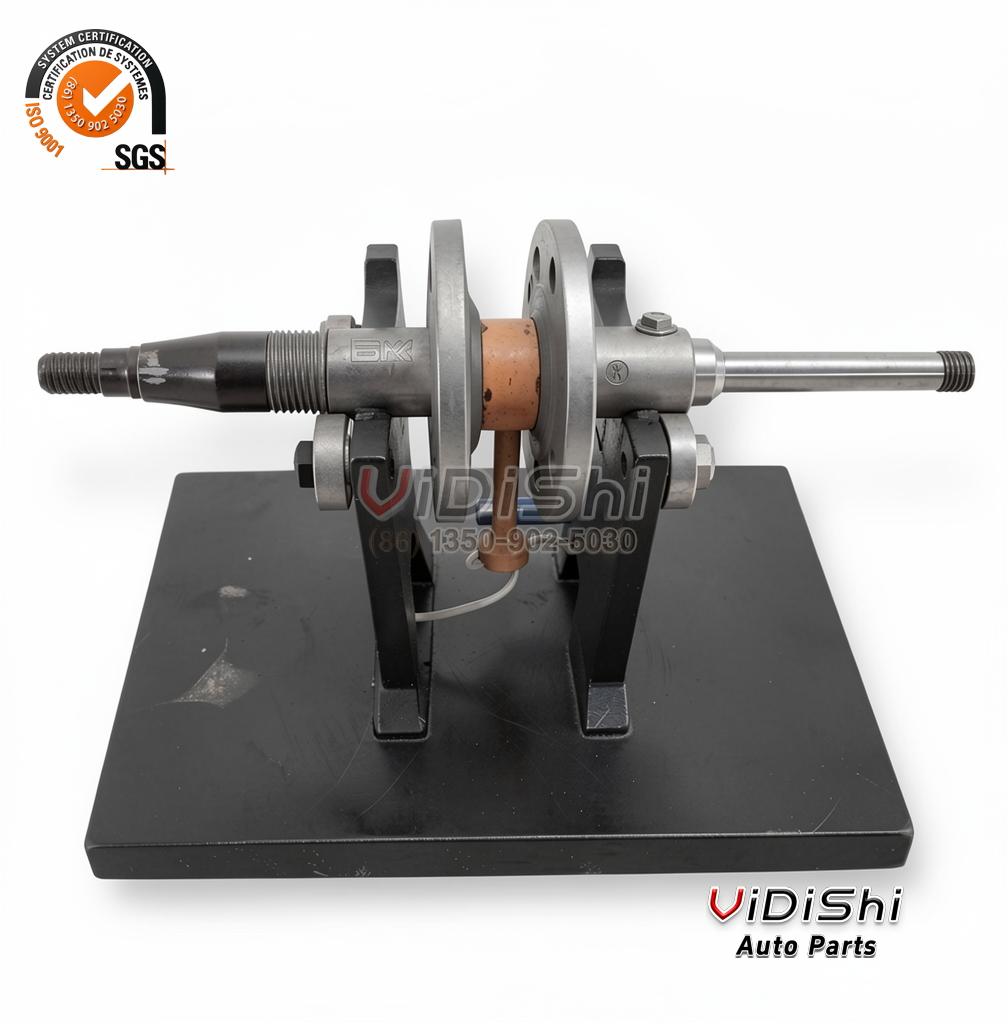 High Performance KR150 Crankshaft for Kawasaki Ninja ZX150 Crank Shaft RR150 150RR +1.0mm/2.0mm/3.0mm with Forged Connecting Rod front view