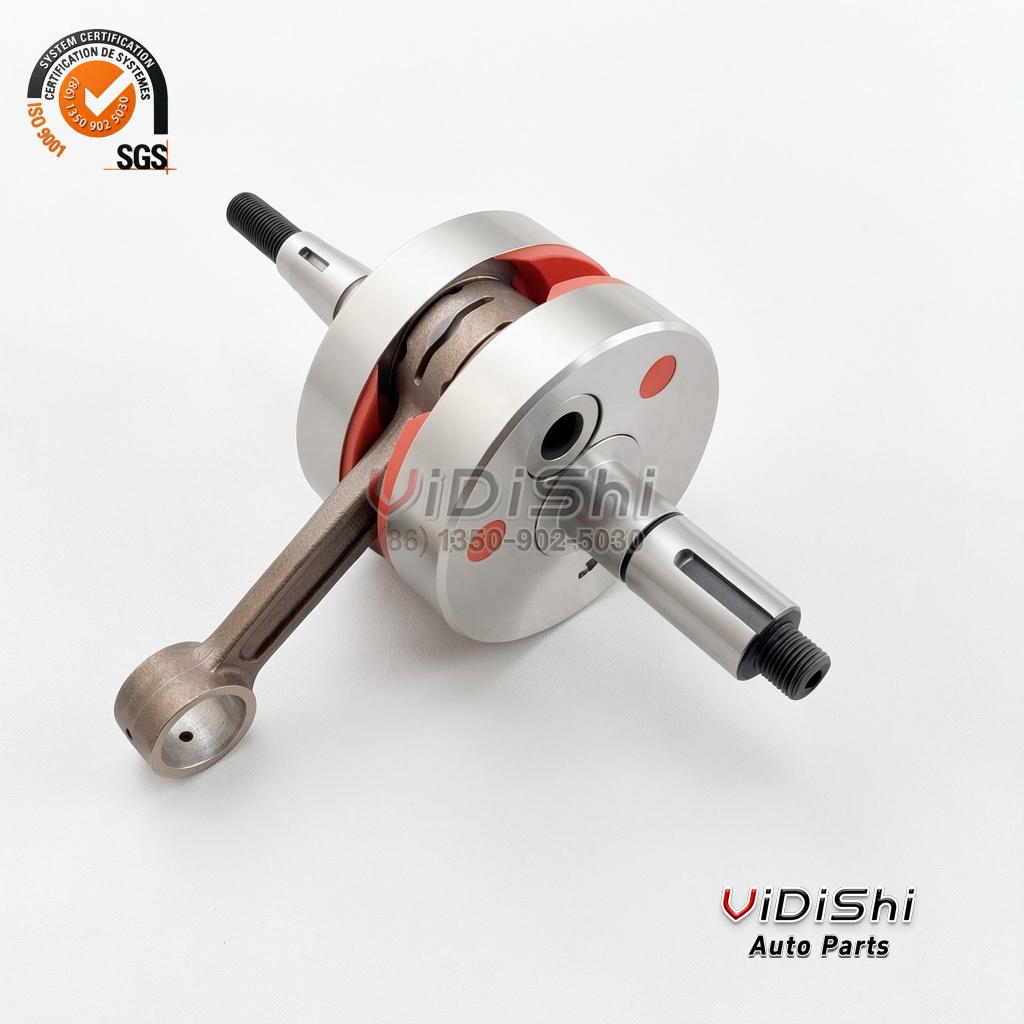 Motorcycle Engine Assembly Ruizheng Racing RXK RXKING RX135 Crankshaft With Stroke up 0 30mm+60gr for Yamaha Rx king Spare Parts front view