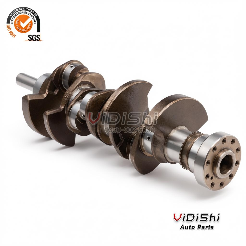 306dt / AJ200 204dtd / AJ200D 204dta / 306ps / AJ133/ TDV8 448DT/ AJ20P6 / AJ20D6 Crankshaft Use for Land Rover Jaguar Engine front view