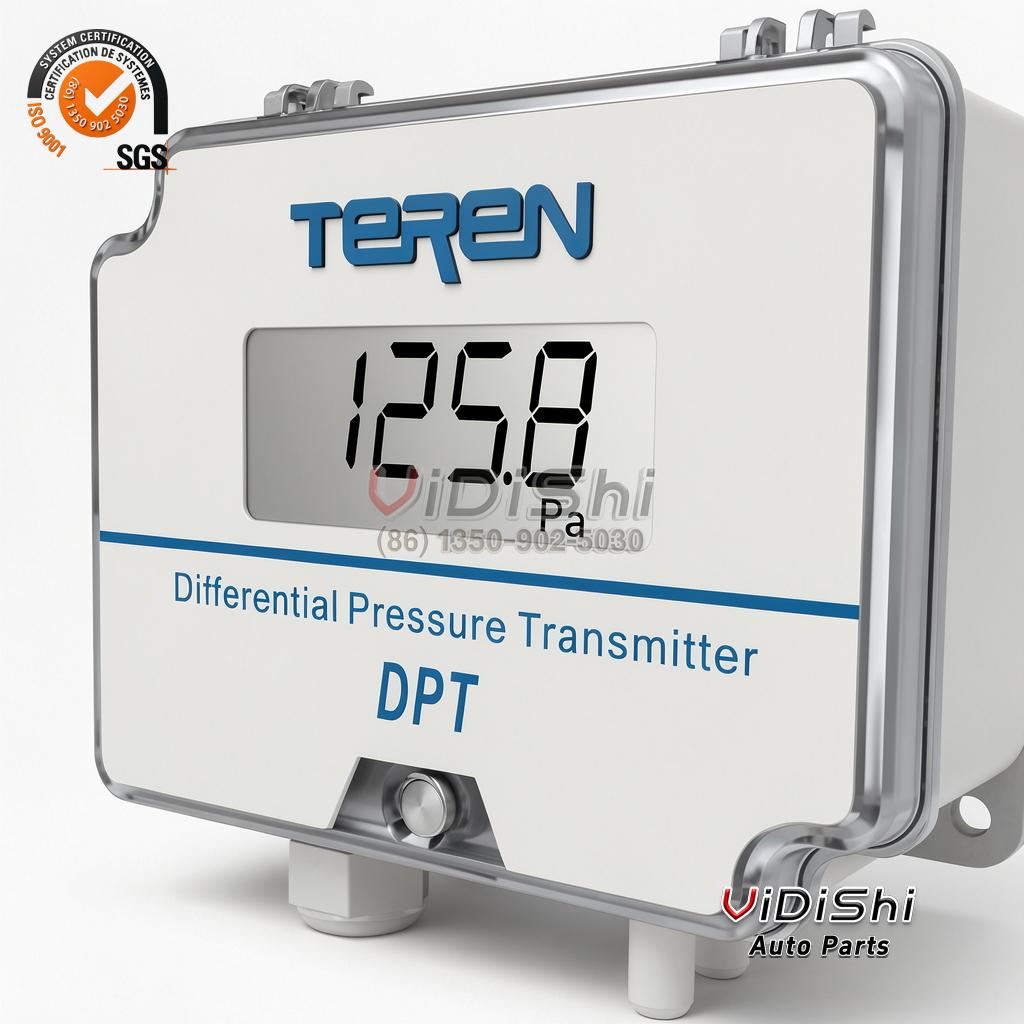 DPT/DPT-F/DPTN/DPTD Differential Pressure Transmitter front view