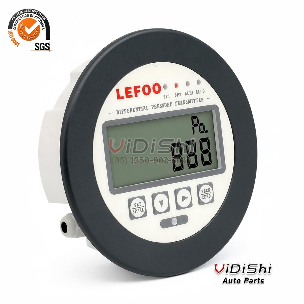 All Products 12 LEFOO Differential Pressure Transmitter Acoustooptic Alarm with Sensitive Pressure Response Imported Micro-pressure Core Body gallery view